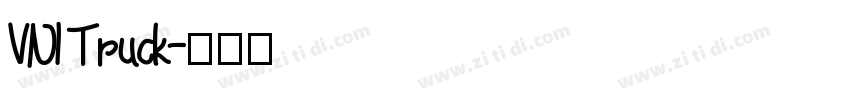 VNI Truck字体转换